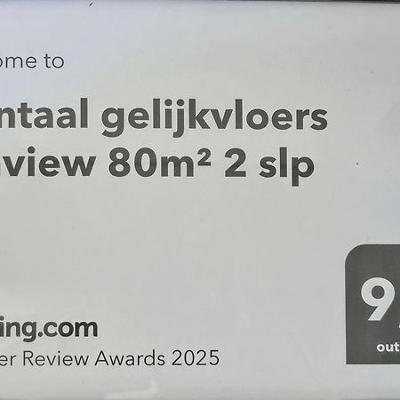 Frontaal Gelijkvloers Seaview 80M² 2 Slp Apartman Ostende Kültér fotó