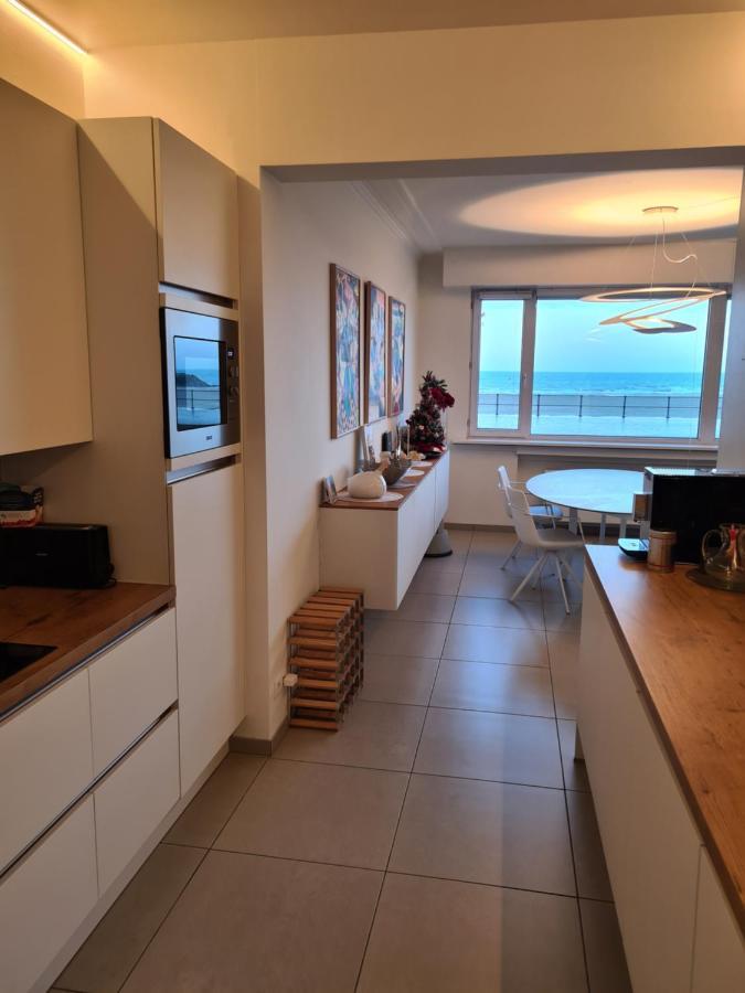 Frontaal Gelijkvloers Seaview 80M² 2 Slp Apartman Ostende Kültér fotó