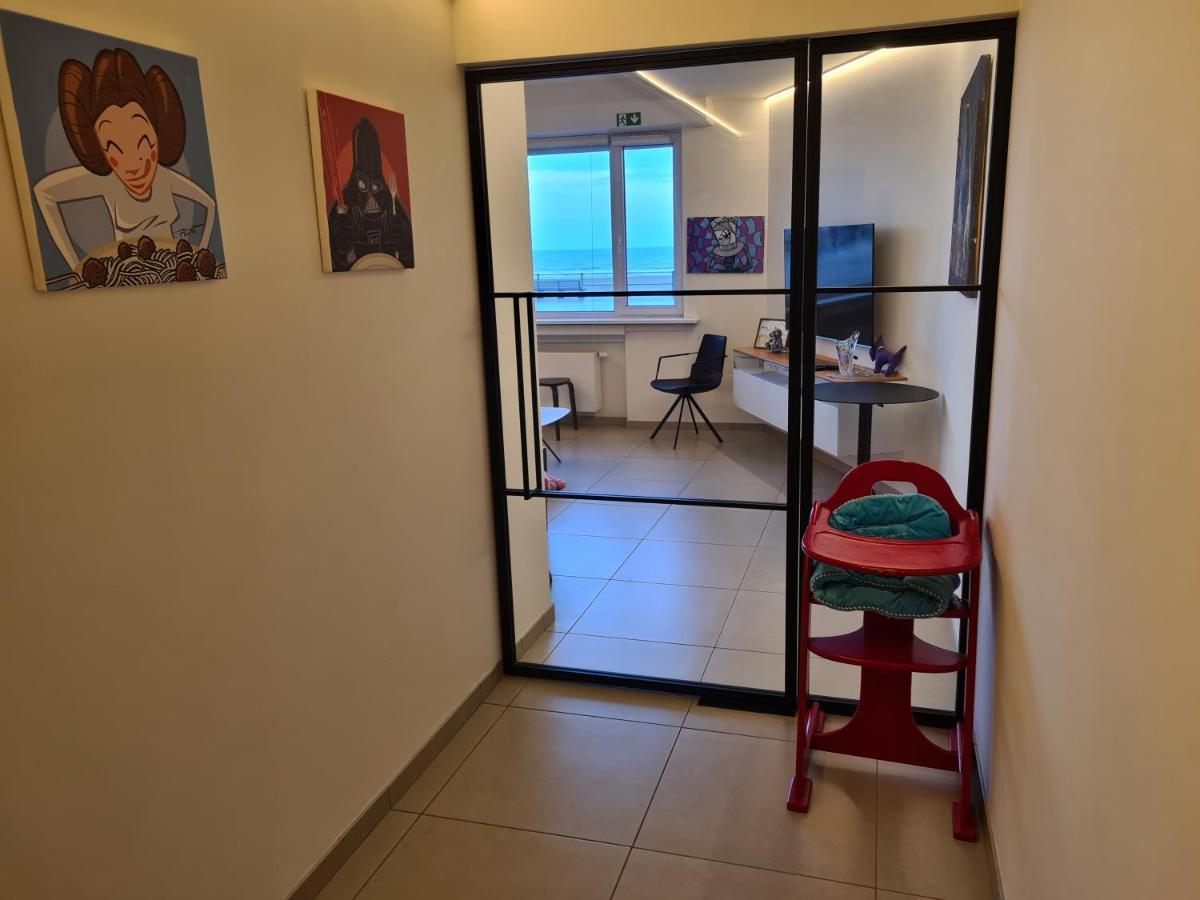Frontaal Gelijkvloers Seaview 80M² 2 Slp Apartman Ostende Kültér fotó